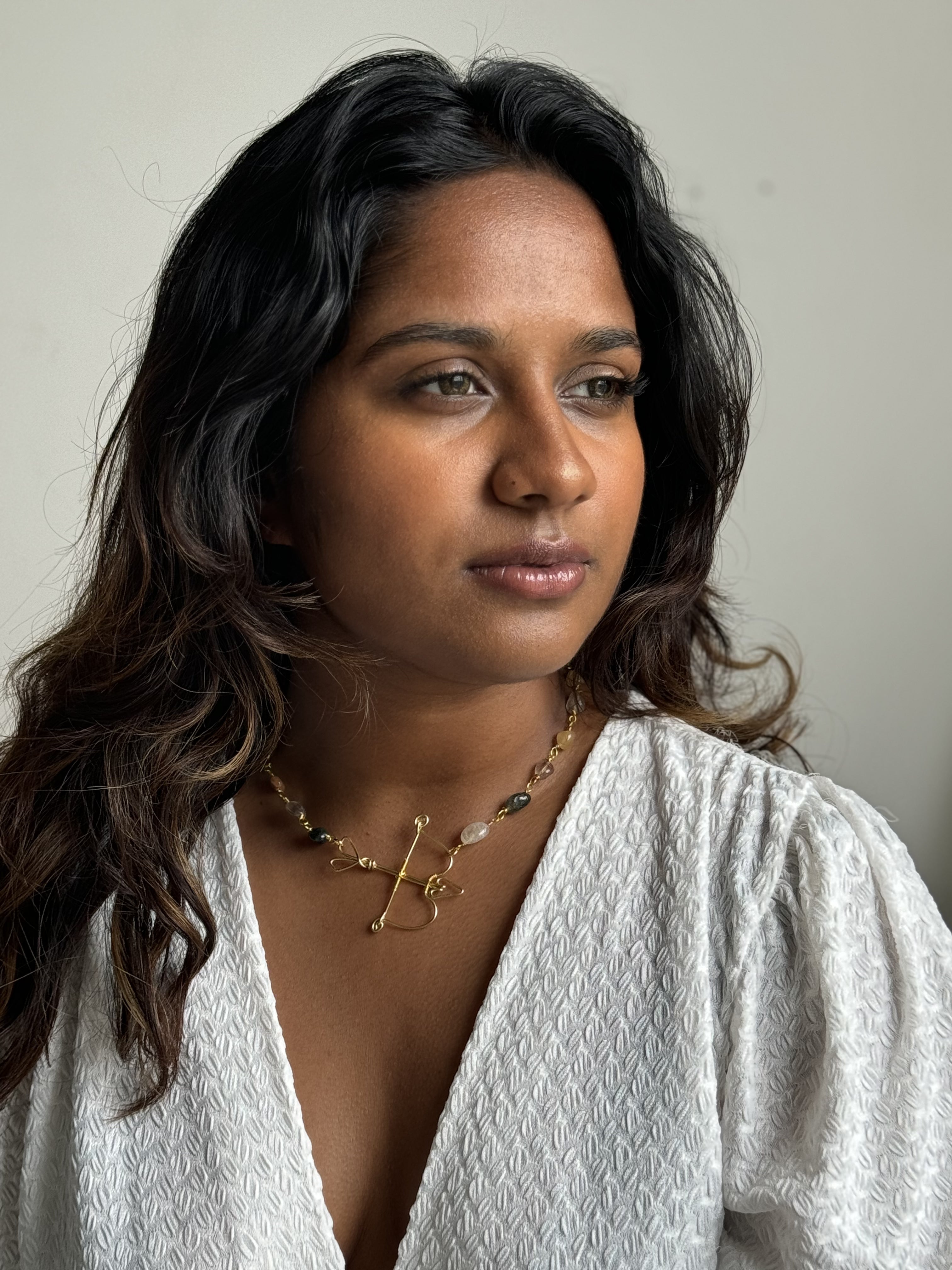 COLLIER ARTÉMIS QUARTZ RUTILE