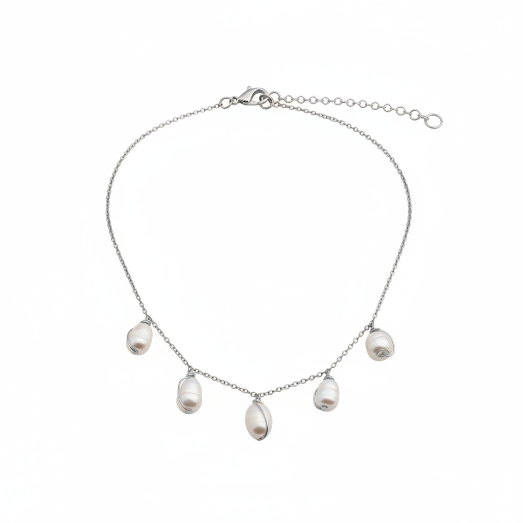COLLIER DORIS PERLES D’EAU DOUCE