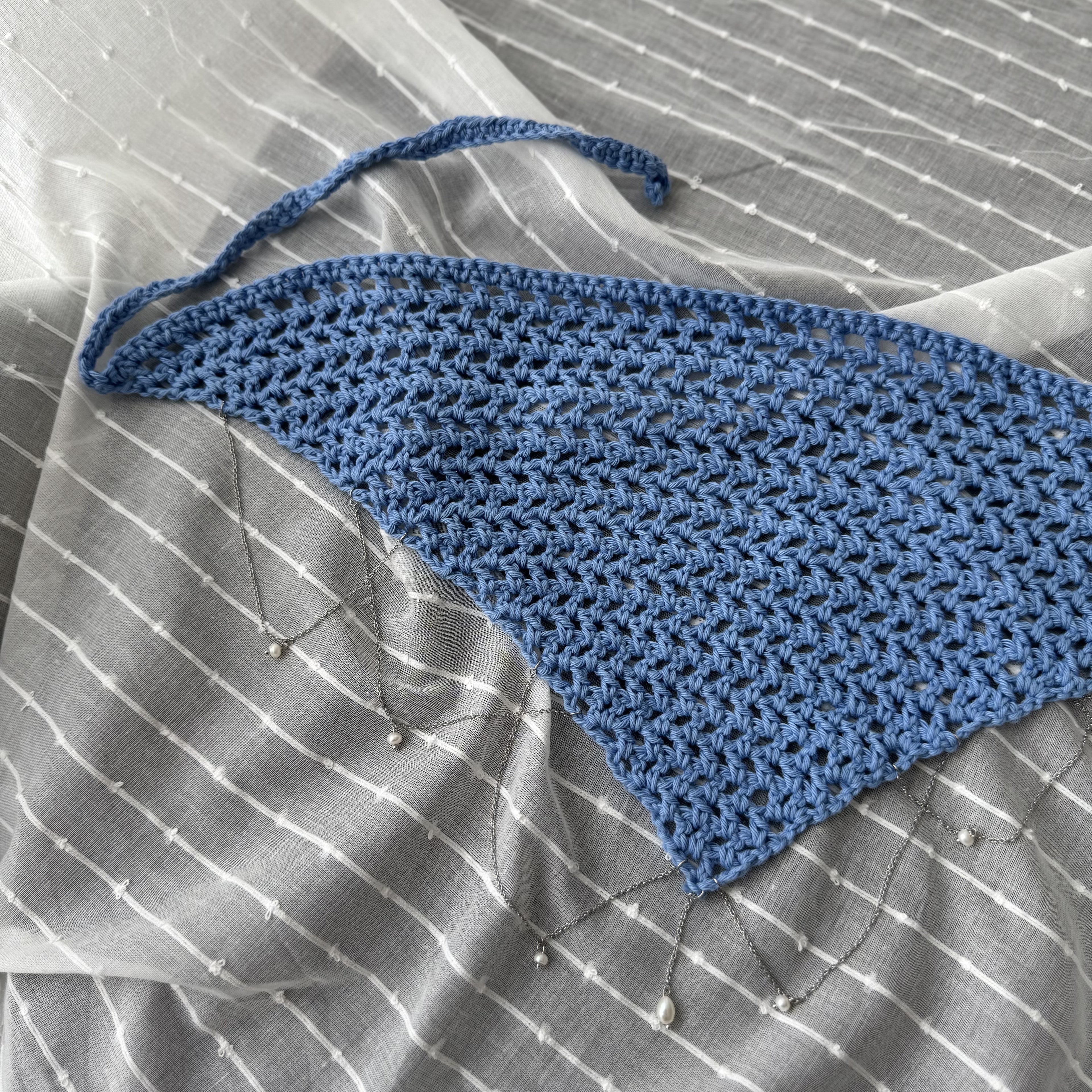 BANDANA PERLE DE L’ÉCUME PERLES D'EAU DOUCE