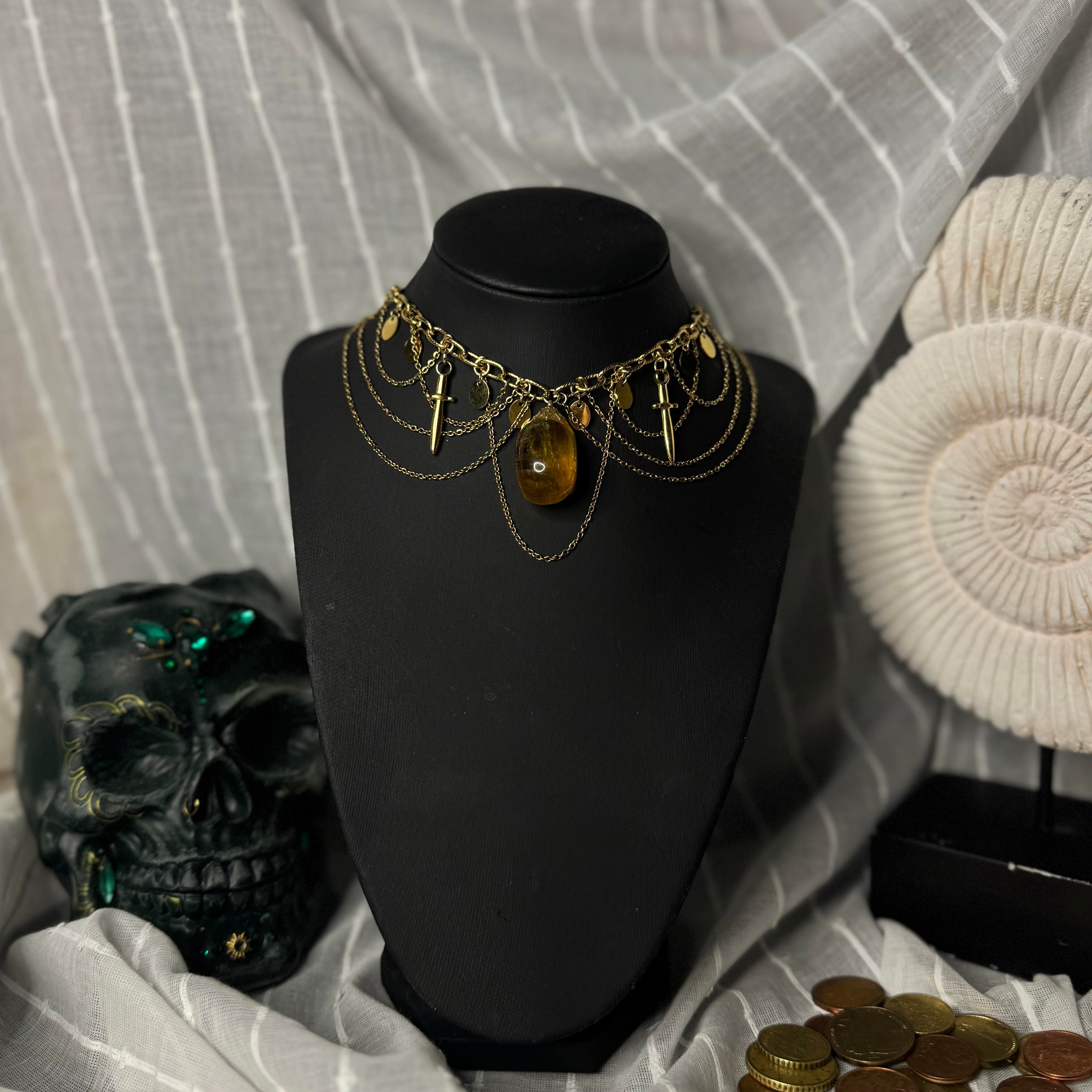 COLLIER MARY READ AMBRE